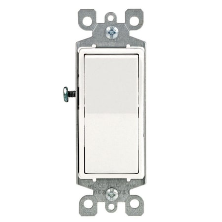Leviton Leviton  White Single Pole Decora Switch - Pack of 10, 10PK 3072709